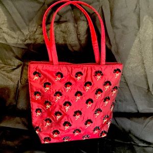 ALEXIA CRAWFORD NEW YORK Satin Evening Bag